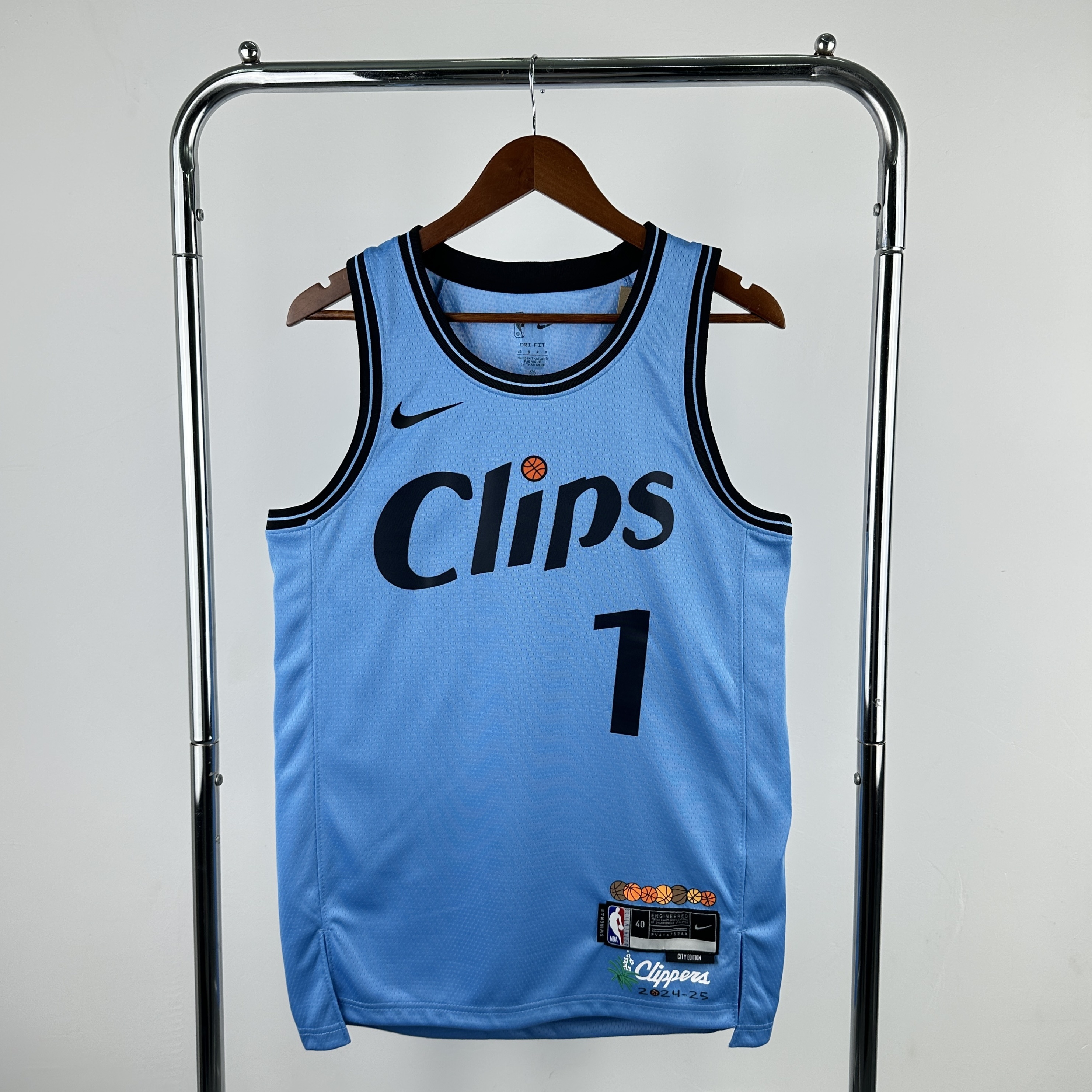 25 Season Los Angeles Clippers City Edition No.1