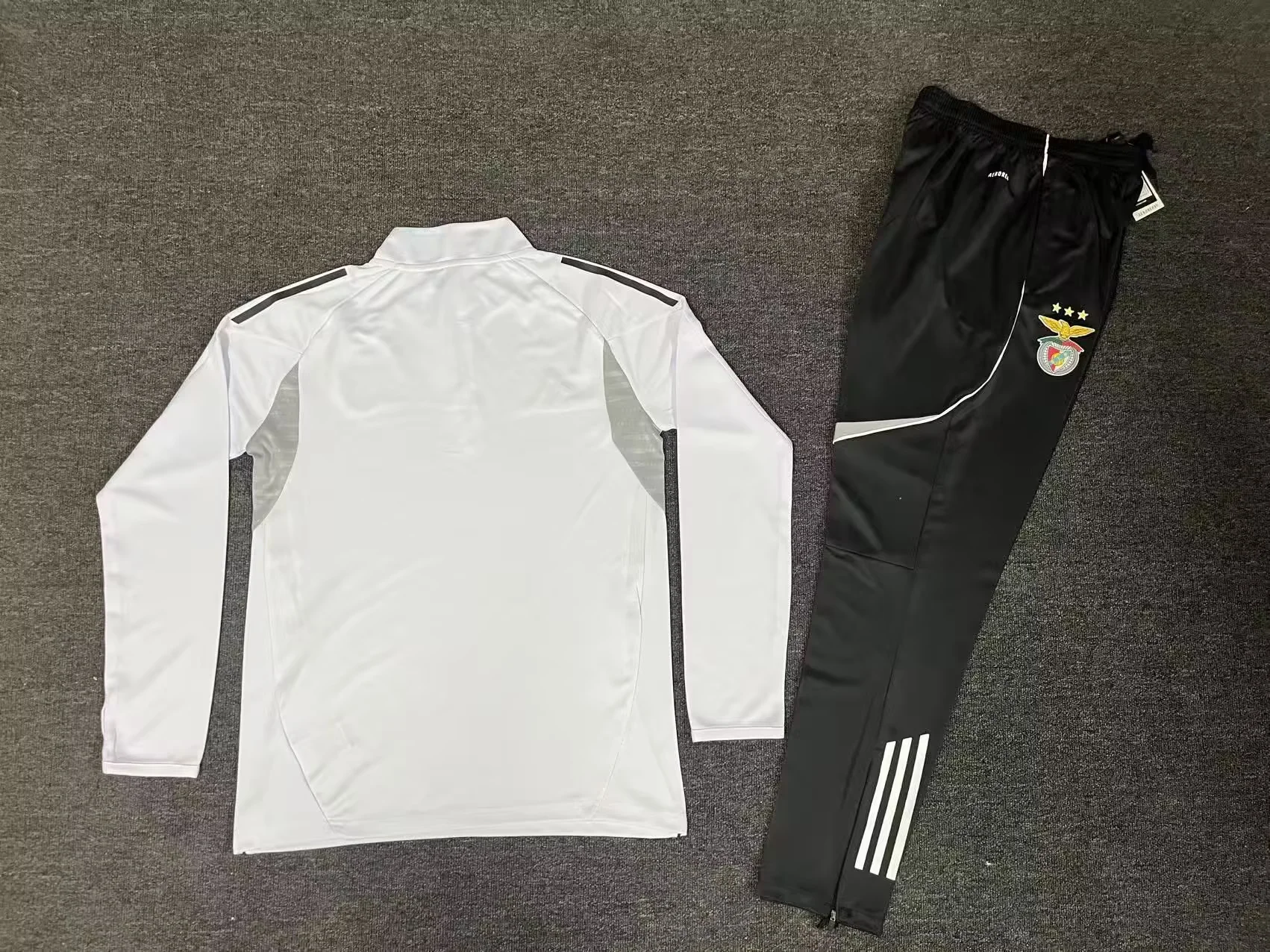 25/26 Benfica Half Zipper Training Suit White S-XXL