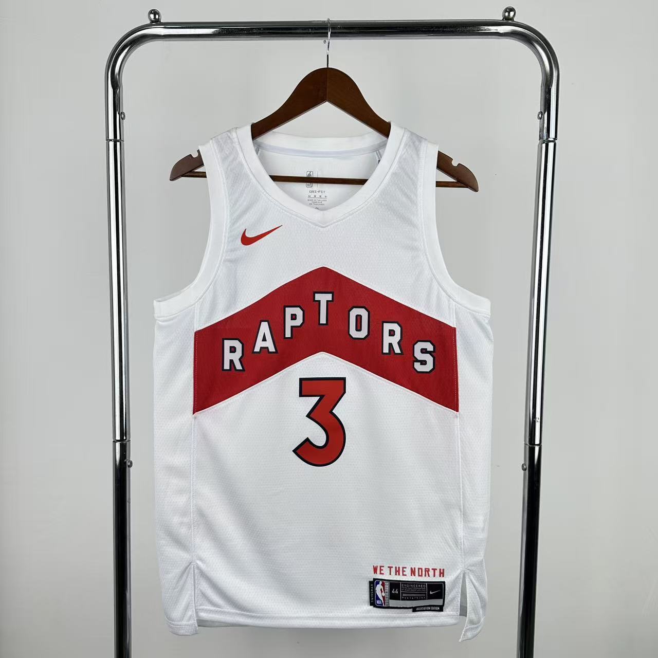 23 Season Toronto Raptors White Jersey No.3