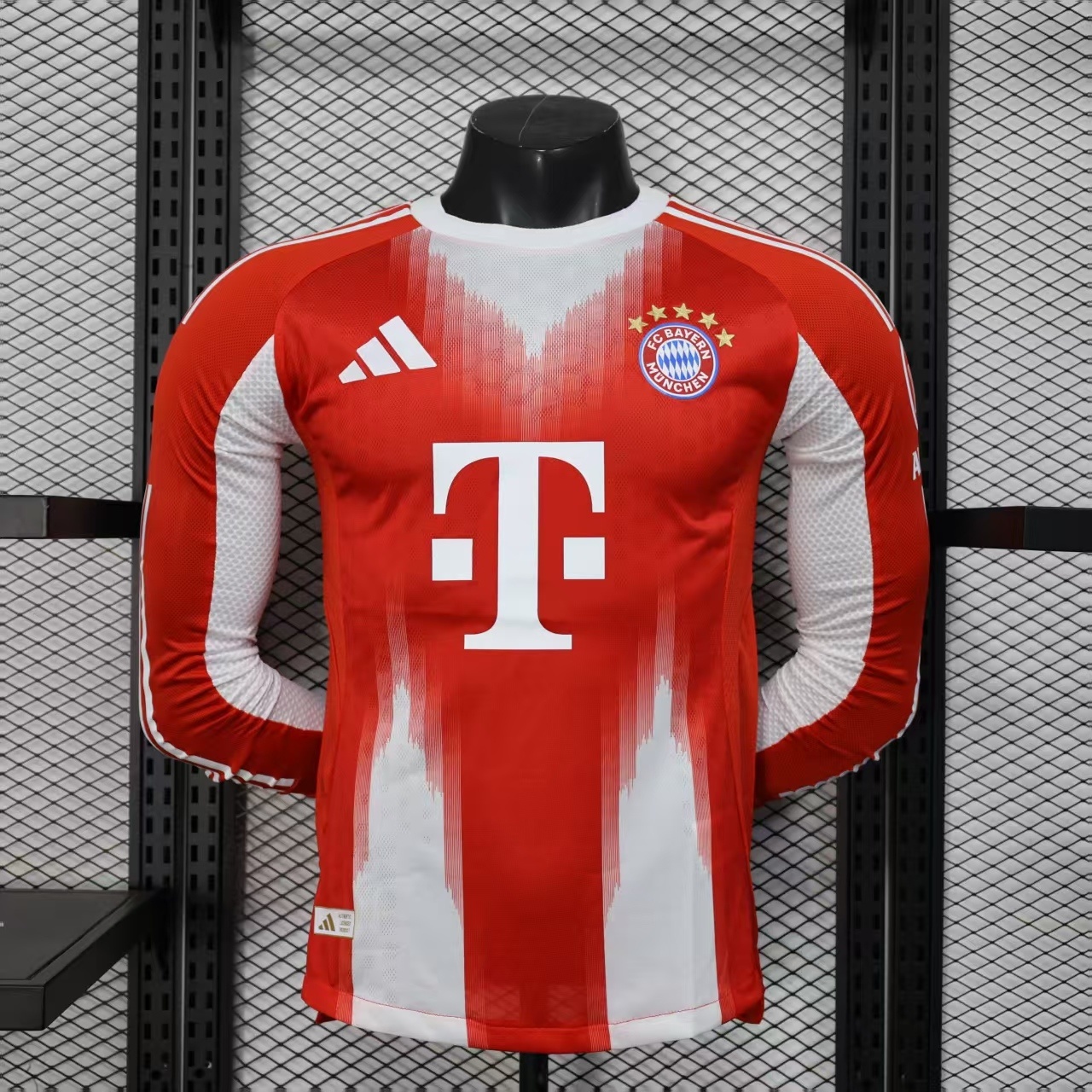 Player Version Bayern Munich 25/26 Home Jersey Long Sleeves S-XXL