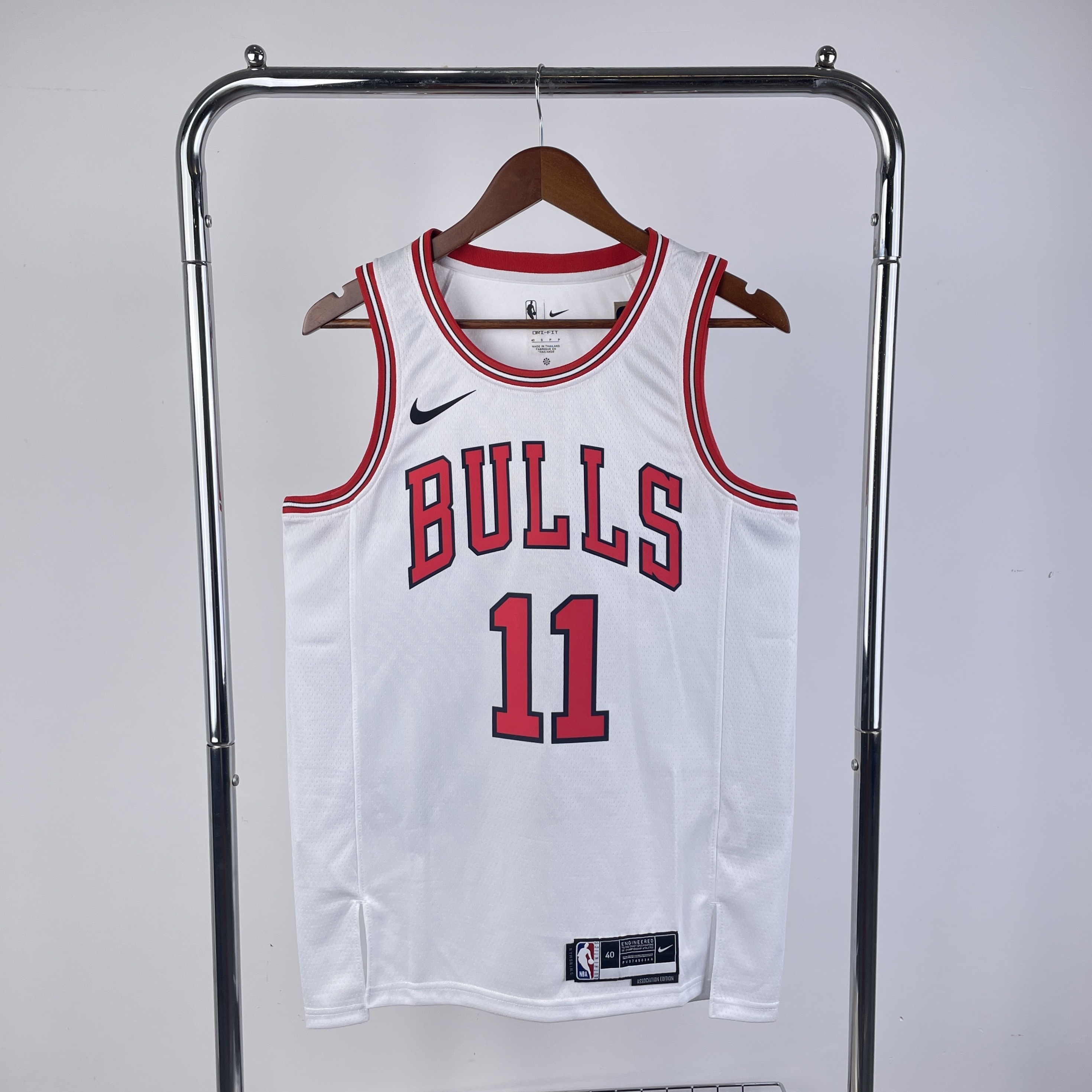 23 Season Chicago Bulls White Jersey No.11