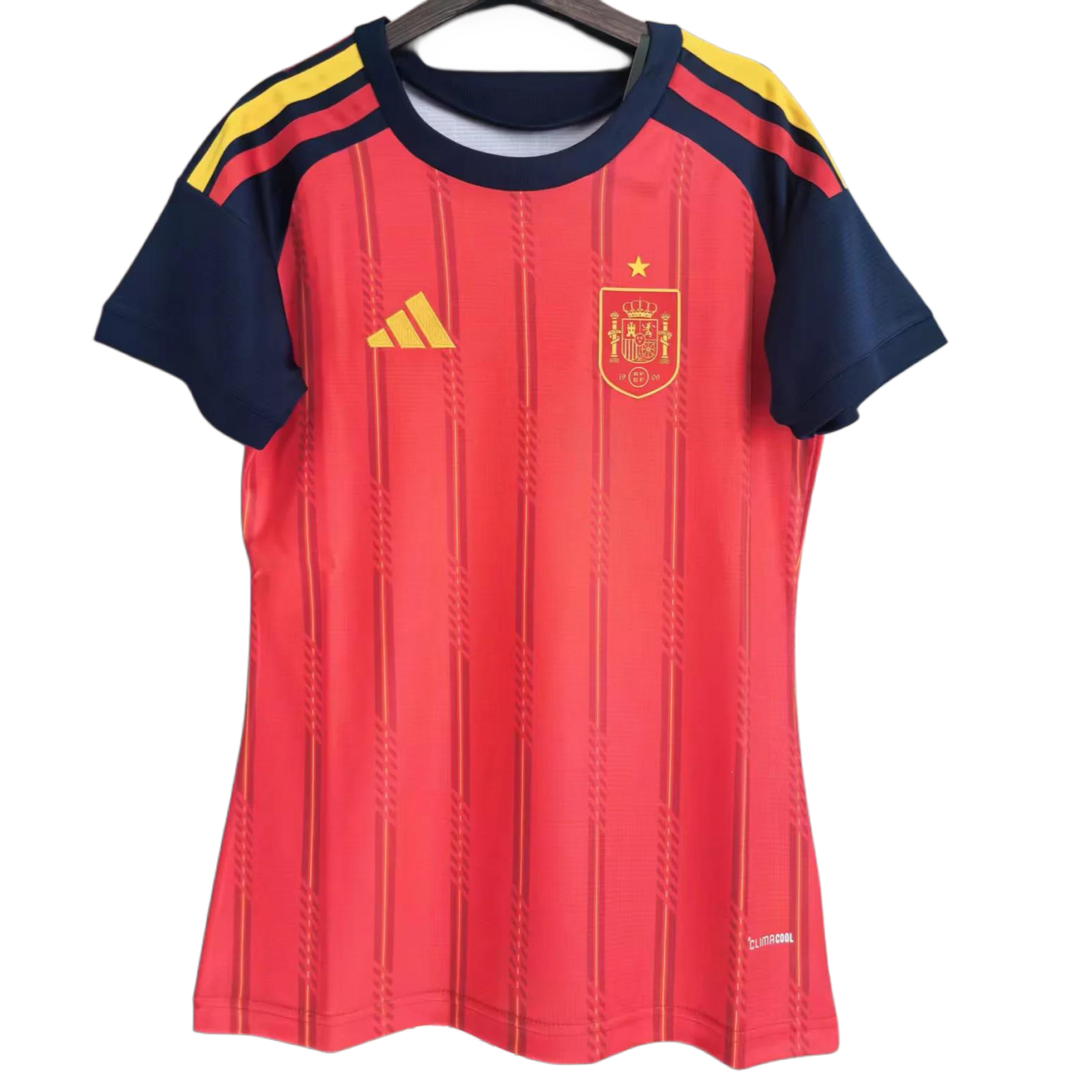 Female 2026 World Cup Spain Home Jersey S-XXL