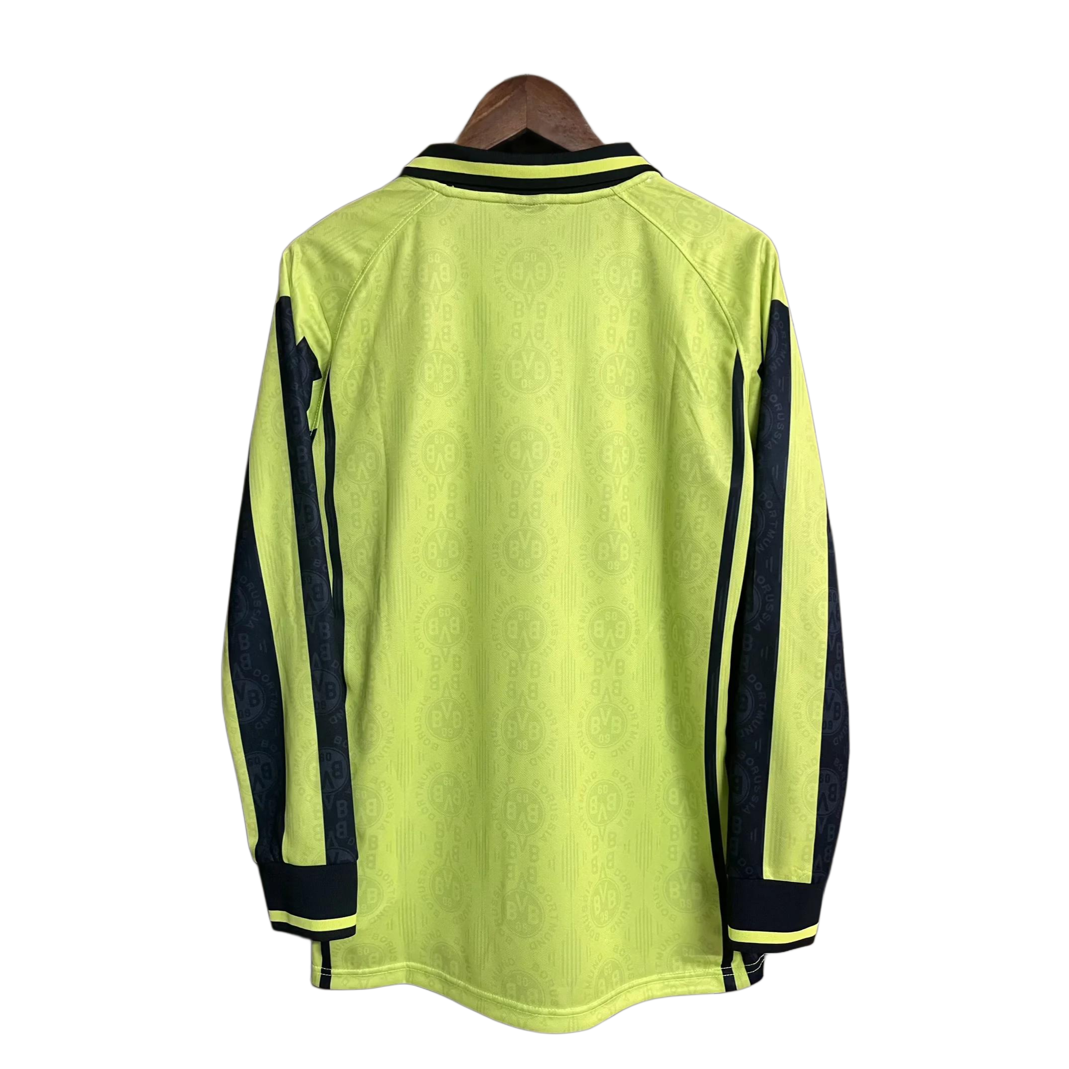 Retro Borussia Dortmund 1996 Home Shirt Long Sleeves S-XXL