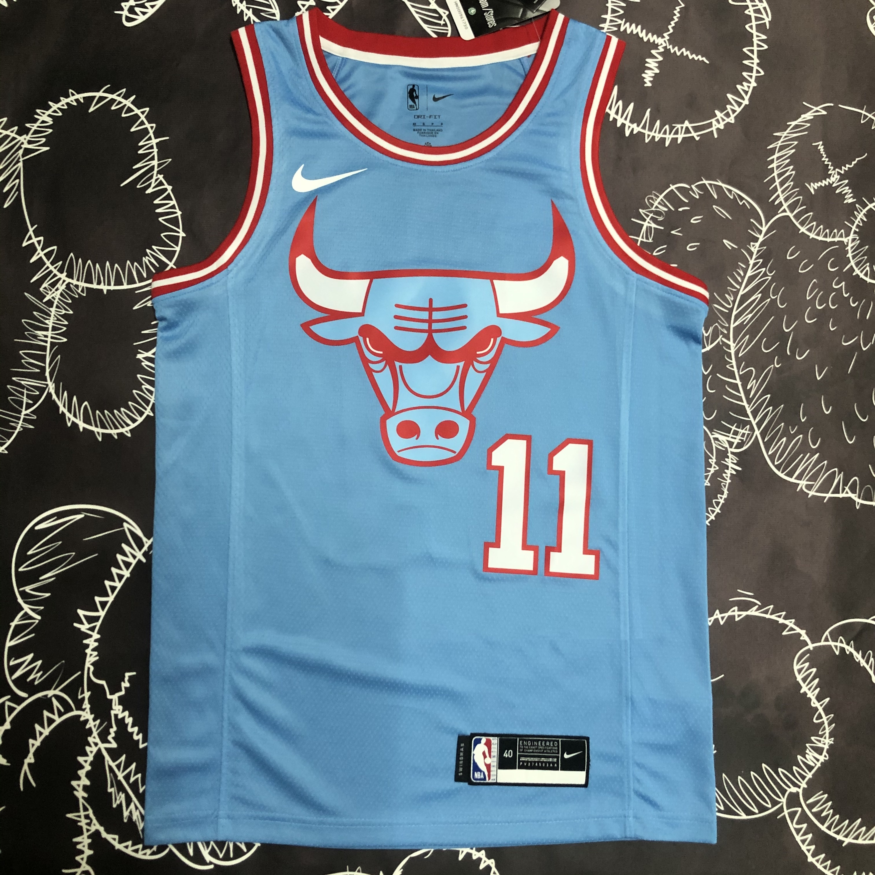Chicago Bulls Blue Jersey No.11