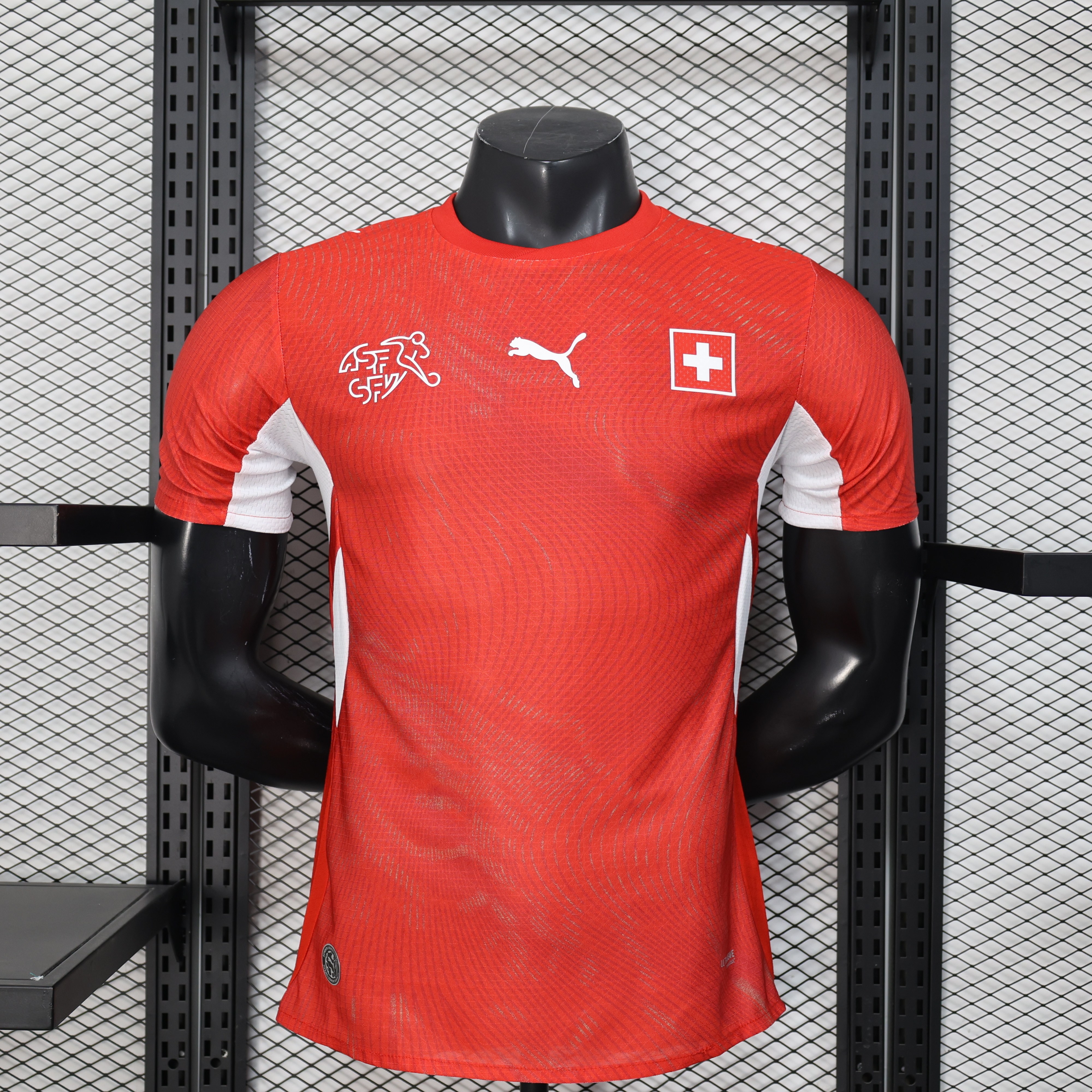 Player Version 2026 World Cup Switzerland Home Jersey S-XXL