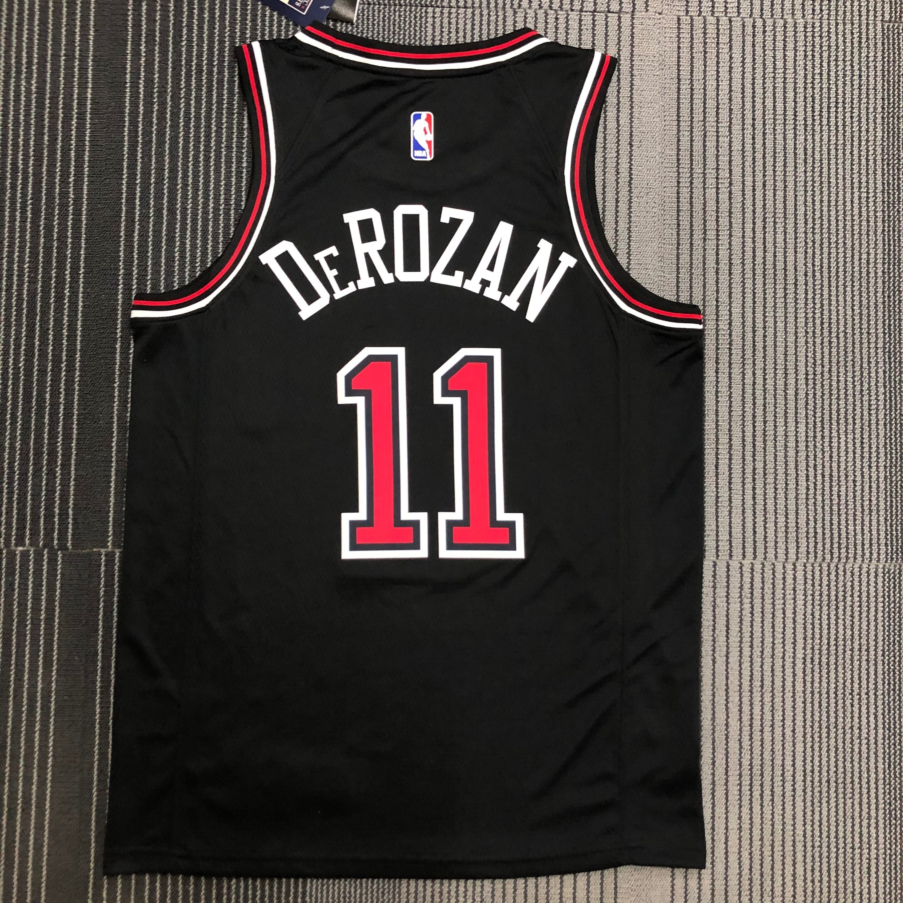 Chicago Bulls Black Jersey No.11