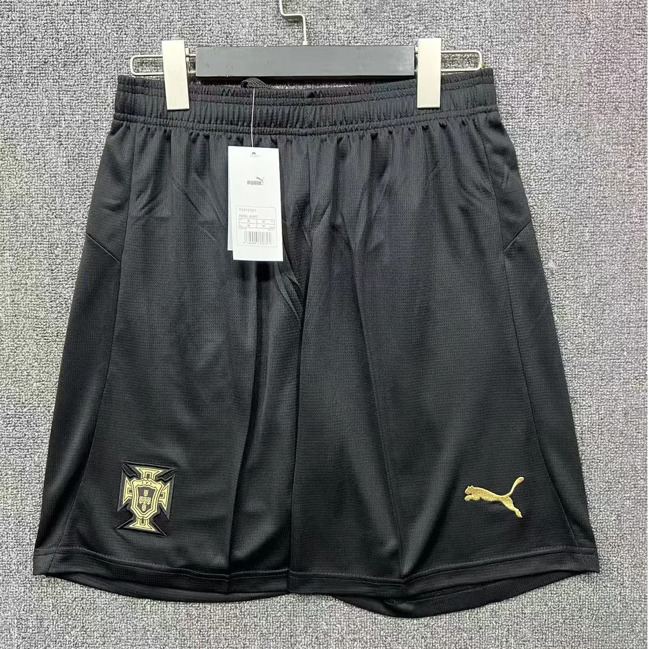 2026 World Cup Portugal Black Shorts