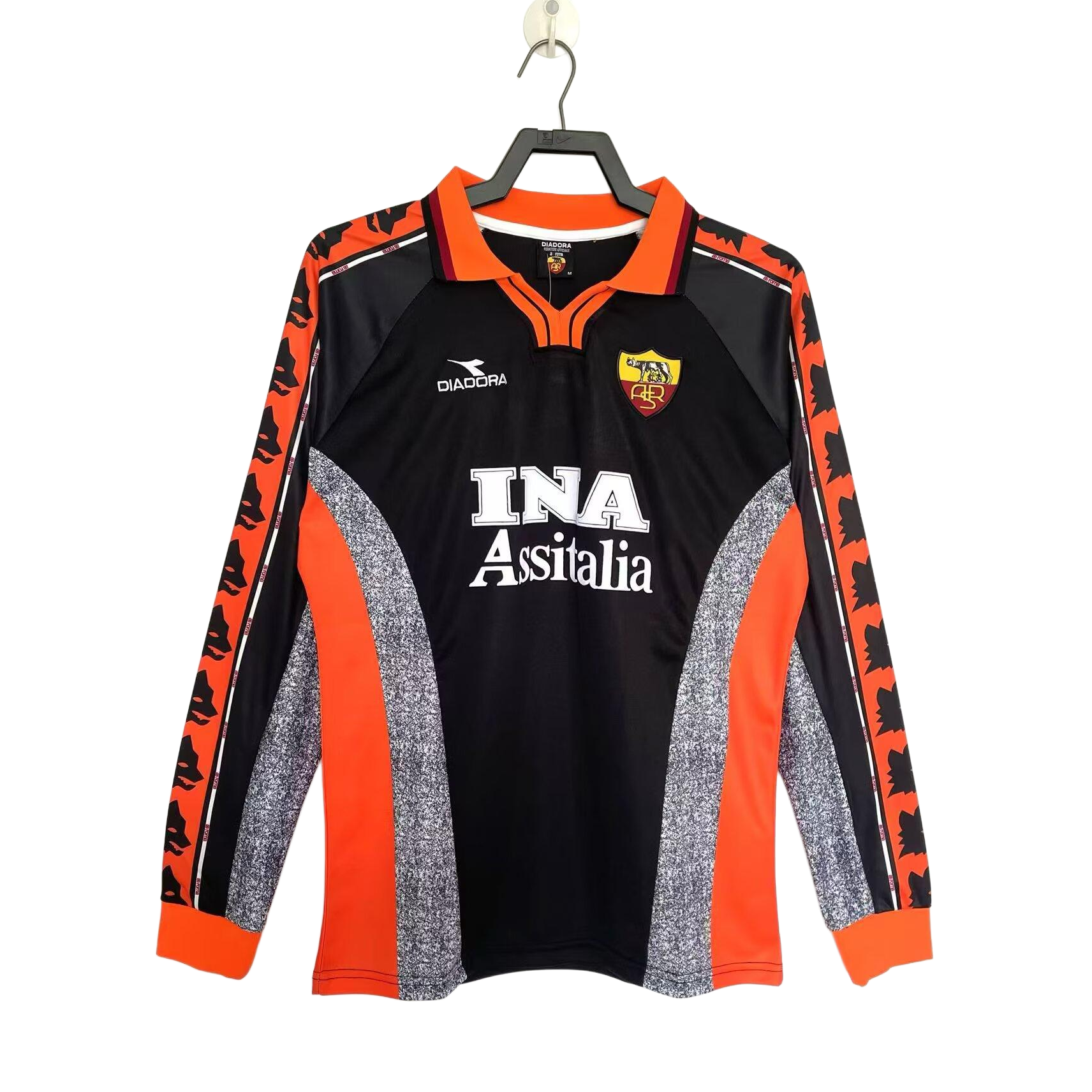 Retro Roma 98/99 Third Jersey Long Sleeves S-XXL