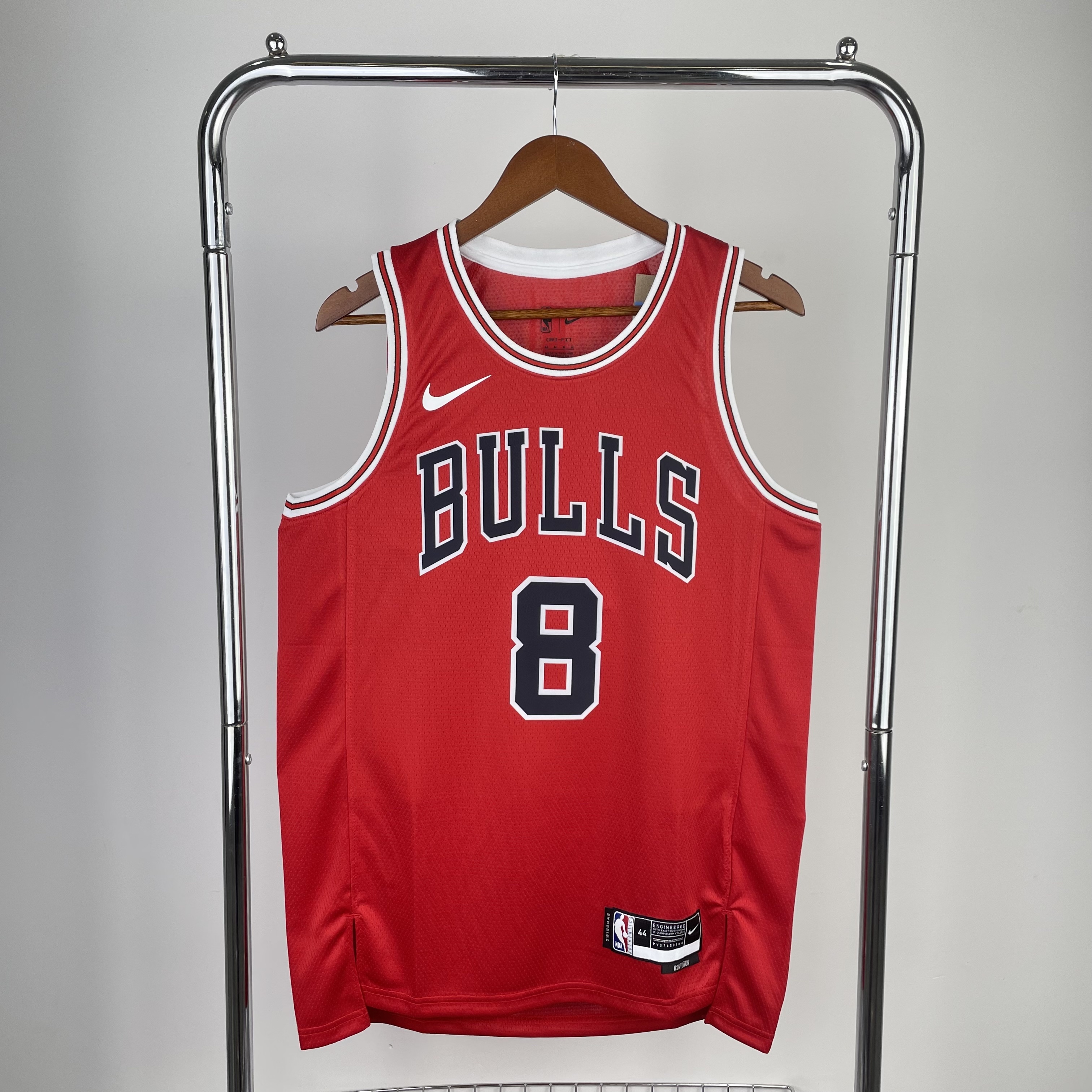 23 Season Chicago Bulls Red Jersey No.8