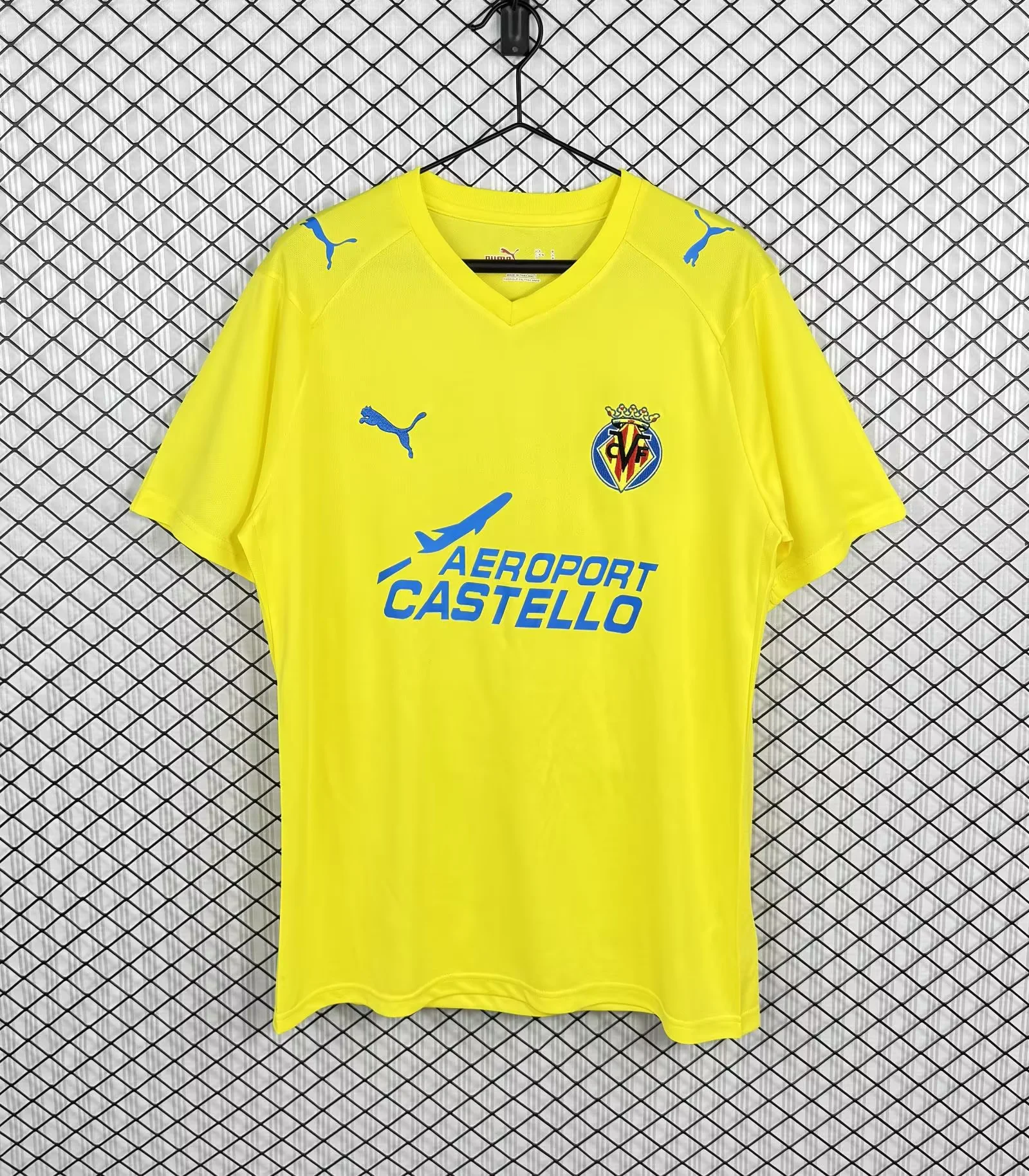 Retro Villarreal CF 08/09 Home Jersey S-XXL