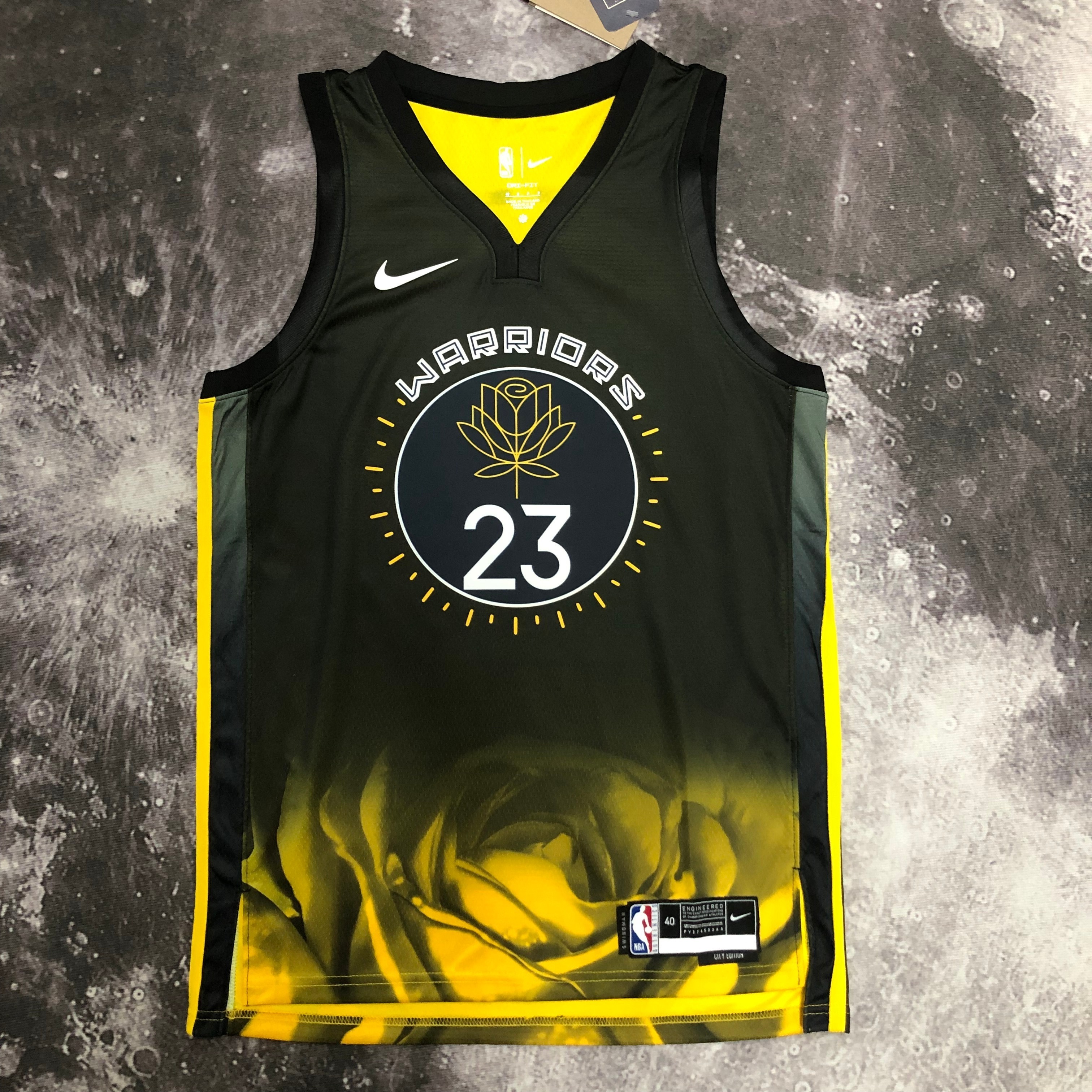 Season 23 Warriors City Edition No.23 Green