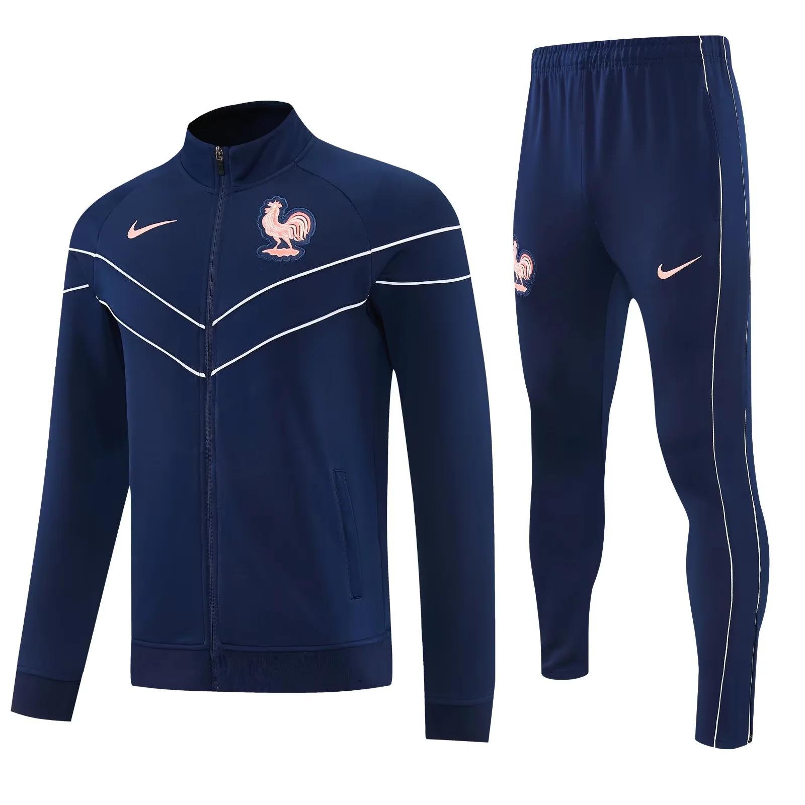 France Full Zipper Training Suit