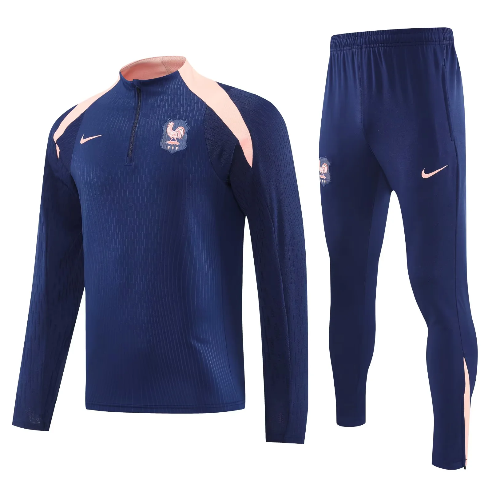 2526 France Training Suit with full zipper