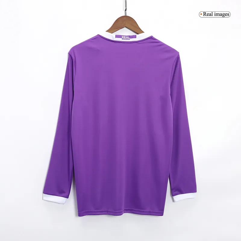 Vintage Soccer Jersey Away Long Sleeve 2016/17