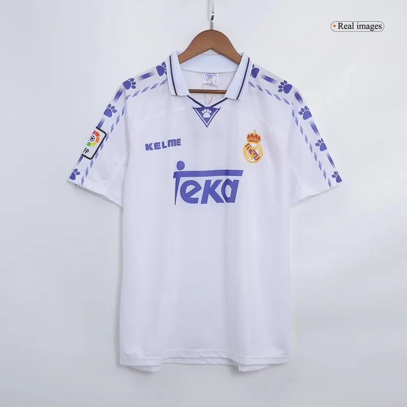 Vintage Soccer Jersey Real Madrid Home 1996/97