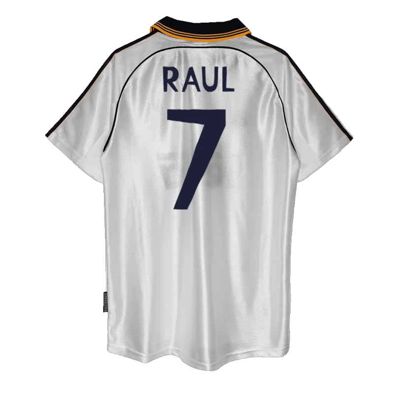 Vintage Soccer Jersey RAUL #7 Real Madrid Home 1998/00