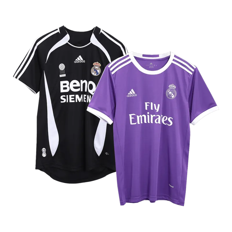 Vintage Jersey Real Madrid Away 2006/07   Vintage Jersey Real Madrid Away 2016/17
