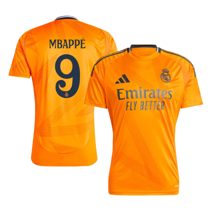 MBAPPÉ #9 Real Madrid Away Soccer Jersey 2024/25
