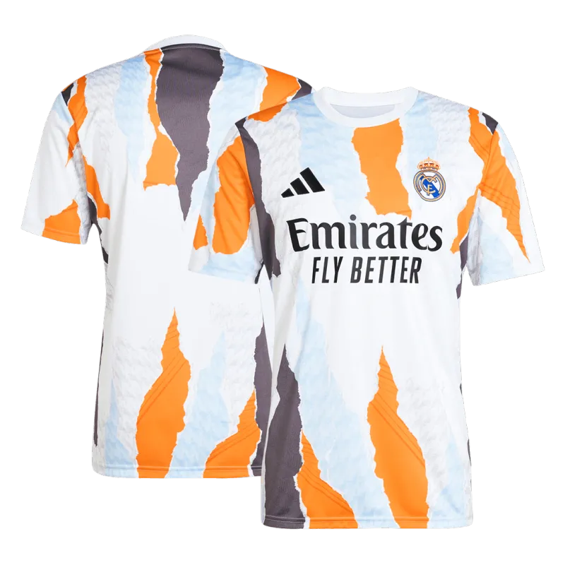 Real Madrid Pre-Match Soccer Jersey 2024/25 White