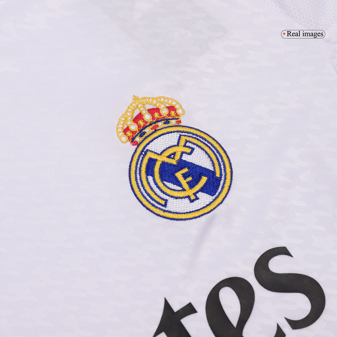 Real Madrid Home Long Sleeve Soccer Jersey 2024/25