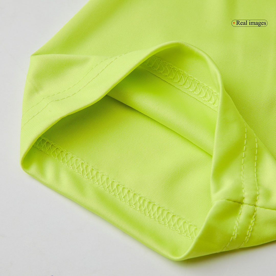 Real Madrid Third Away Goalkeeper Soccer Jersey 2024/25 Yellow