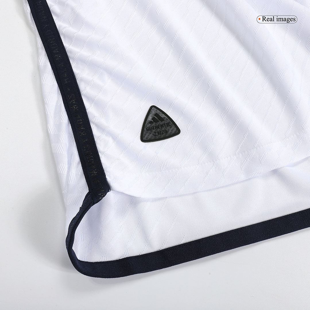 Real Madrid Home Authentic Soccer Jersey 2023/24   UCL