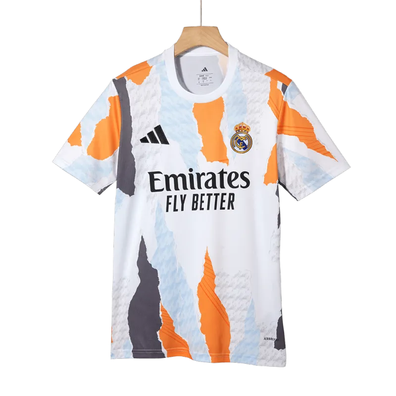 Real Madrid Pre-Match Soccer Jersey 2024/25 White