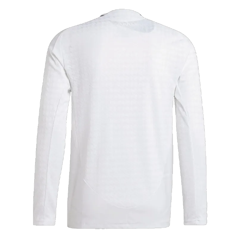 Authentic Real Madrid Home Long Sleeve Soccer Jersey 2024/25