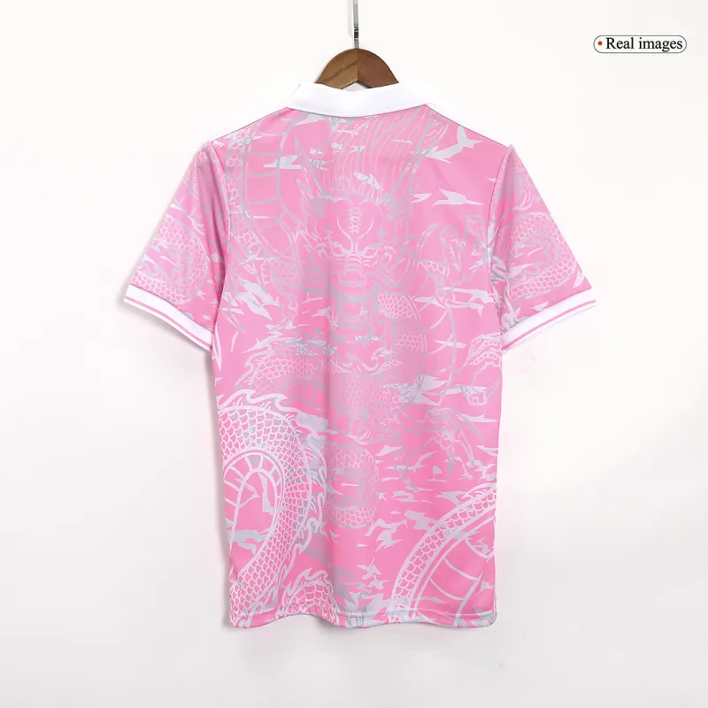 Real Madrid x Chinese Dragon Soccer Jersey 2023/24 （pink）