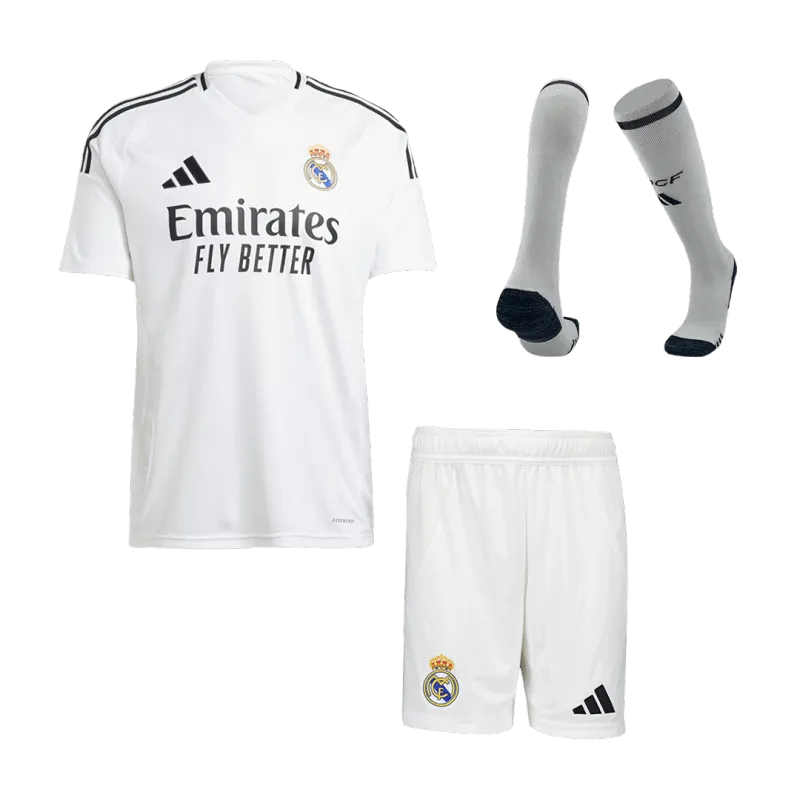Real Madrid Home Jerseys Full Kit 2024/25