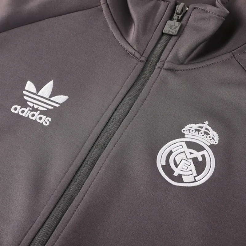 Real Madrid Track Jacket 2024/25   Gray