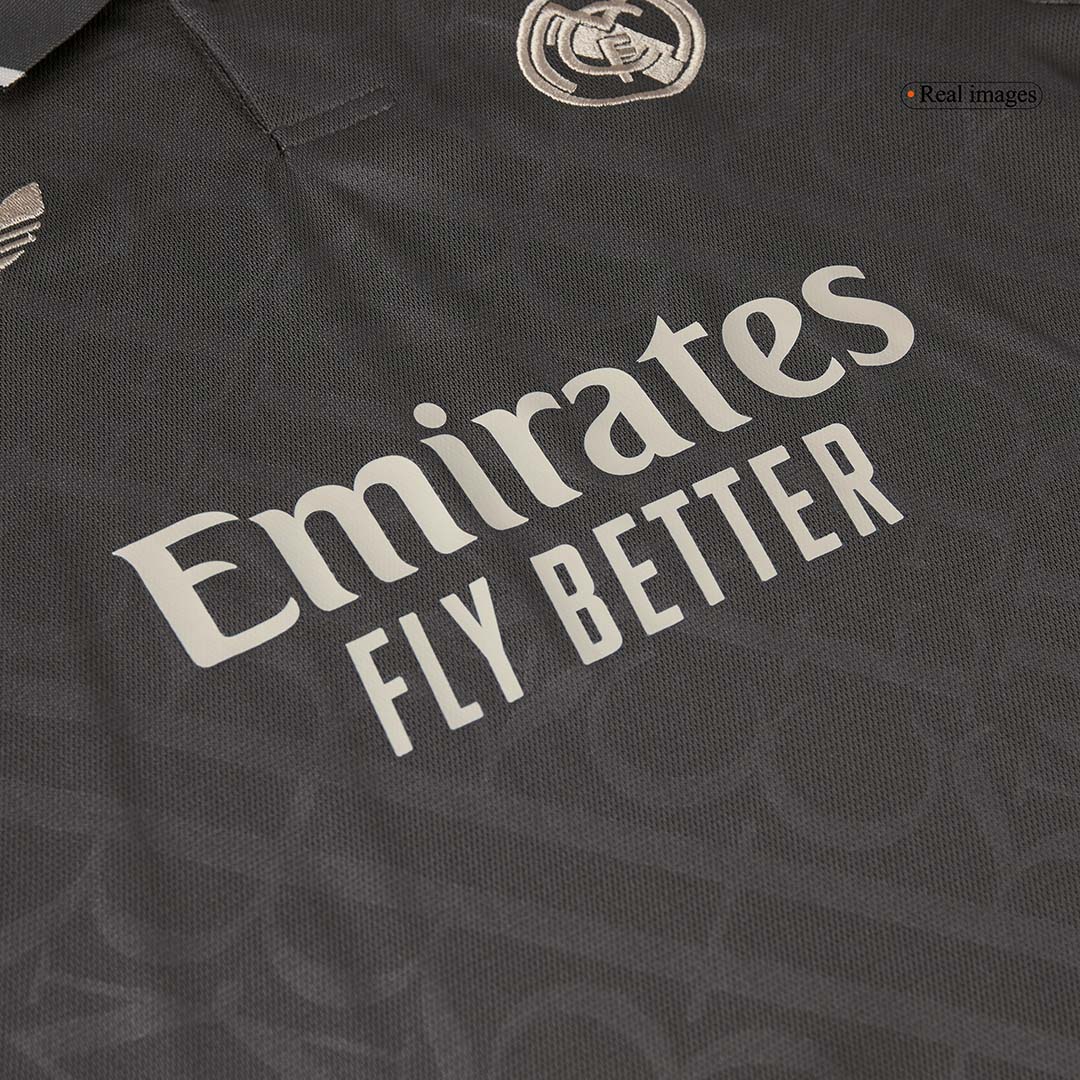Real Madrid Third Away Kids Soccer Jerseys Full Kit 2024/25