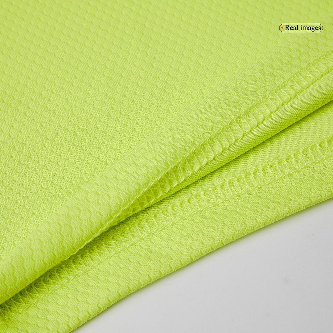 Real Madrid Third Away Goalkeeper Soccer Jersey 2024/25 Yellow
