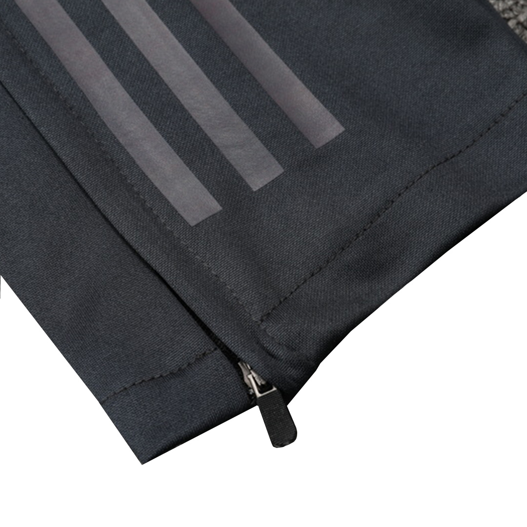 Real Madrid 1/4 Zip Tracksuit 2024/25 Gray