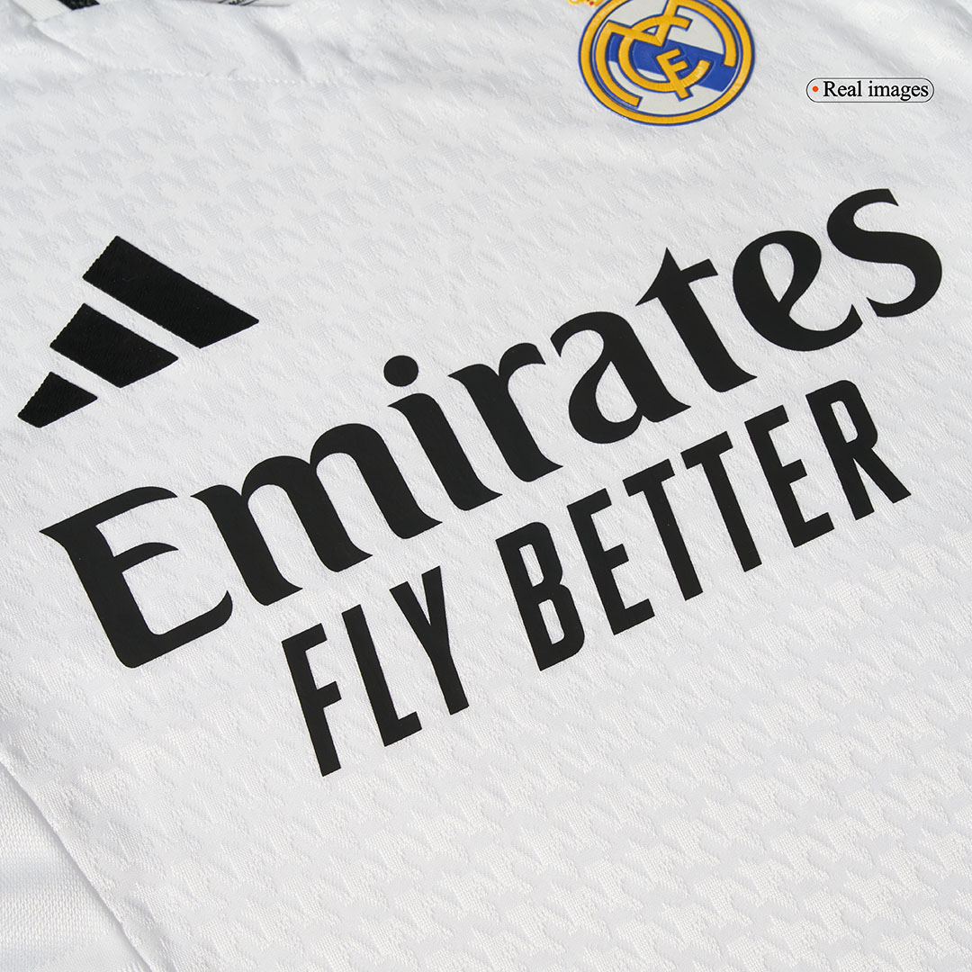Real Madrid Home Authentic Soccer Jersey 2024/25