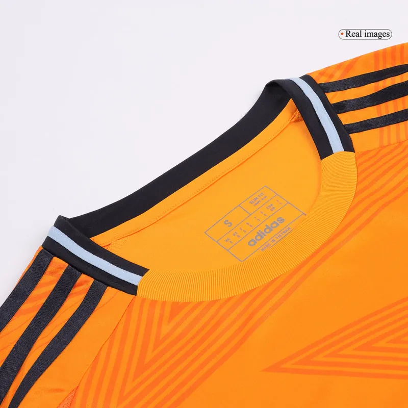 VINI JR. #7 Real Madrid Away Soccer Jersey 2024/25   Bear Champ Font