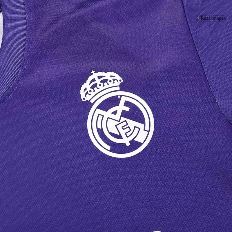 Real Madrid Fourth Away Kids Soccer Jerseys Kit 2023/24