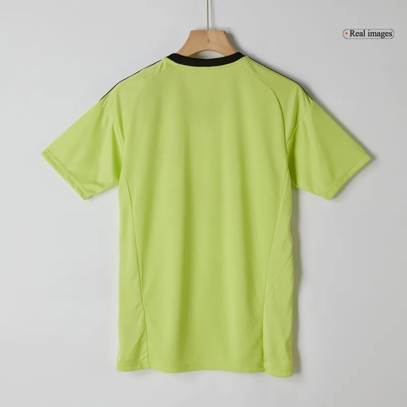 Real Madrid Third Away Goalkeeper Soccer Jersey 2024/25 Yellow
