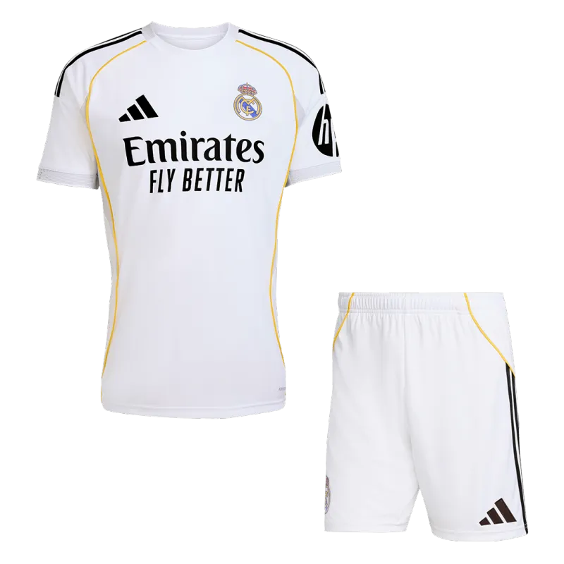 Real Madrid Home Jerseys Kit 2025/26