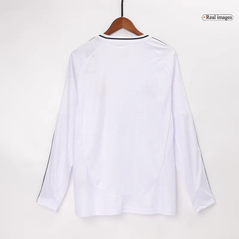 Real Madrid Home Long Sleeve Soccer Jersey 2024/25