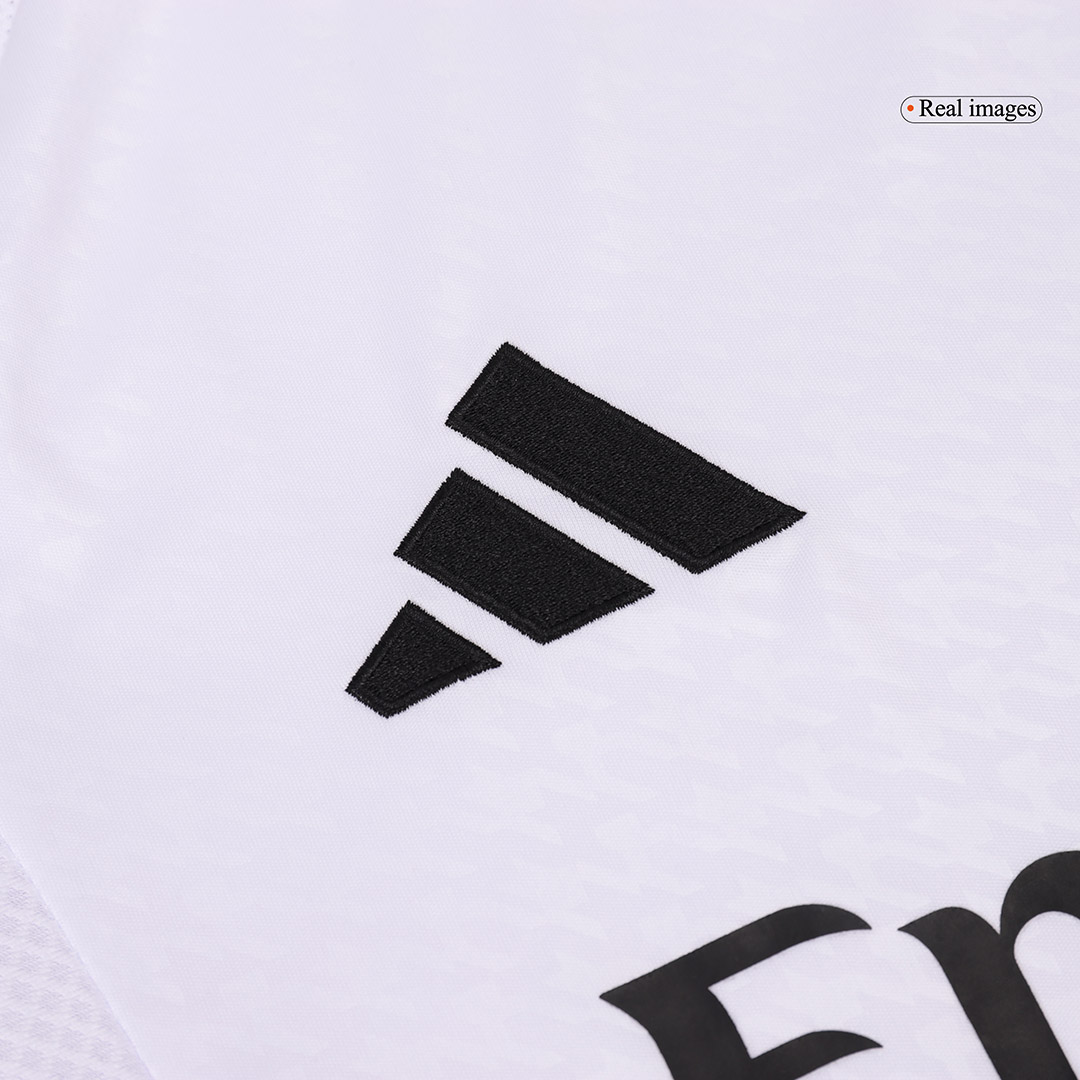 Real Madrid Home Long Sleeve Soccer Jersey 2024/25