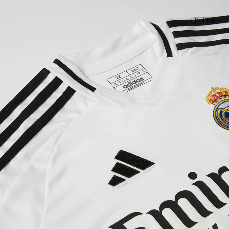 BELLINGHAM #5 Real Madrid Home Kids Soccer Jerseys Kit 2024/25