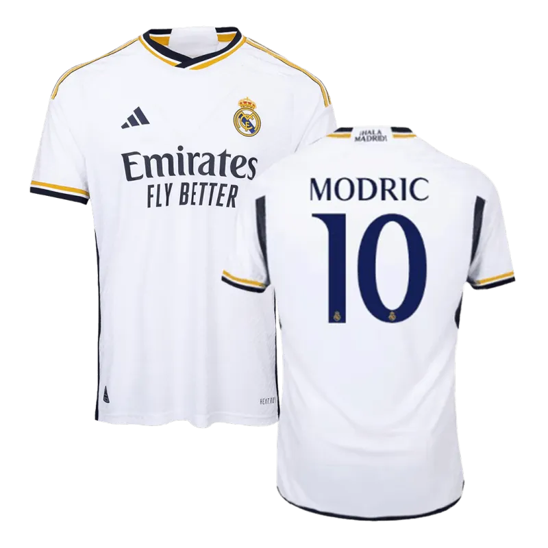 MODRIĆ #10 Real Madrid Home Authentic Jersey 2023/24