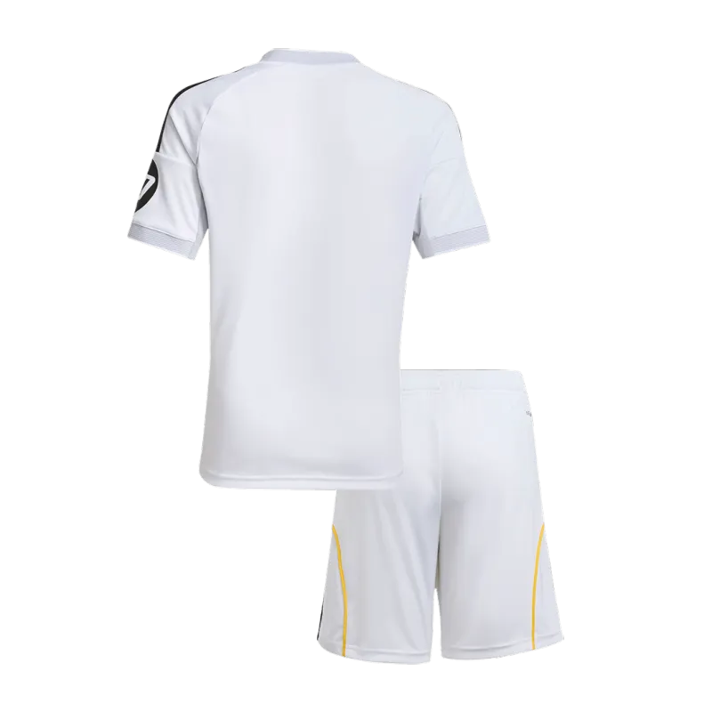 Real Madrid Home Kids Soccer Jerseys Kit 2025/26