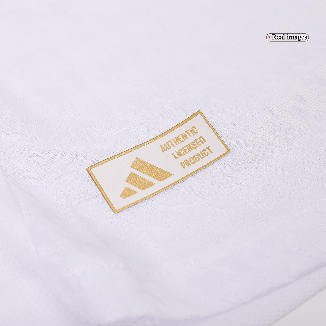 Authentic Real Madrid Home Long Sleeve Soccer Jersey 2024/25