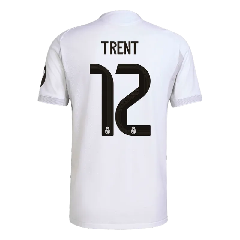 TRENT #12 Real Madrid Home Authentic Soccer Jersey 2025/26