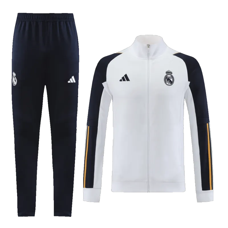 Real Madrid Jacket Tracksuit 2023/24 White