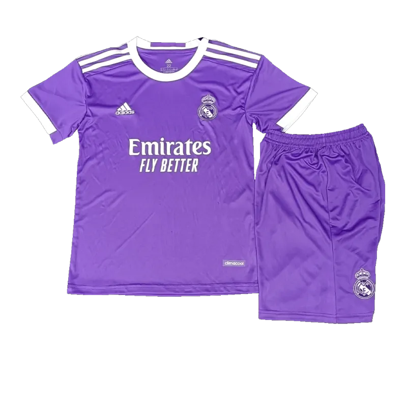 Real Madrid Away Kids Jerseys Kit 2016/17