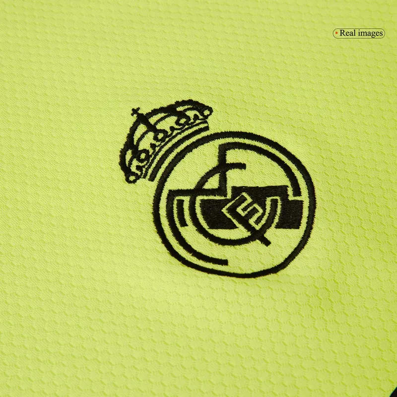 Real Madrid Third Away Goalkeeper Soccer Jersey 2024/25 Yellow
