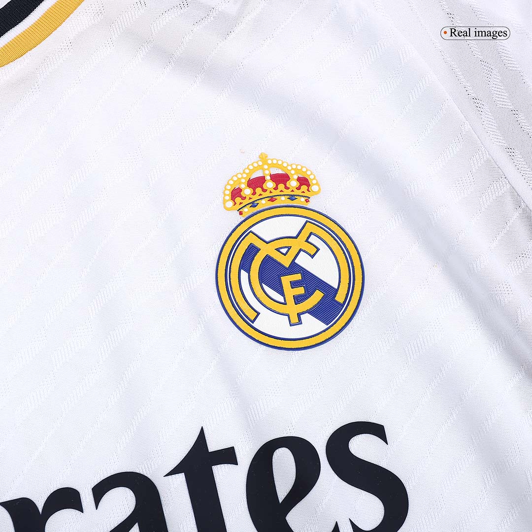 KROOS #6 CHAMPIONS Real Madrid Home Authentic Soccer Jersey 2023/24